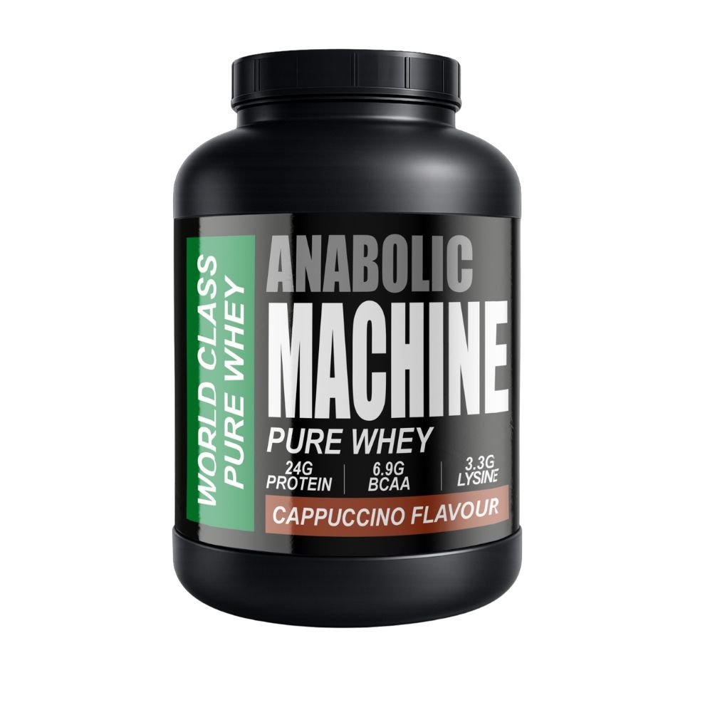 Maszyna anaboliczna czysta serwatka, cappuccino, 5 funtów - obrazek 2
